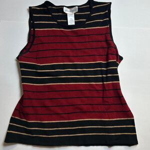 Women's stripped tank top blouse